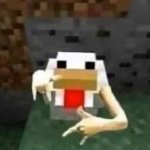 Gang sign chicken