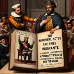 Geneva Bible marginal notes also infuriated King James, since th