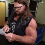 AJ Styles with glasses