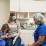 Mother  Daughter Hospital room Nurse Doctor