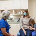 Mother  Daughter Hospital room Nurse Doctor