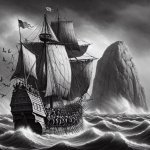 A storm blew the Pilgrim Ship off course, forced to land at Plym