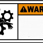 Crushing hazard template
