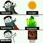 mrbeastfan2007 be like | FNAF; MRBEASTFAN2007 | image tagged in vulnerable dude,mrbeastfan2007,fnaf,deviantart,fr fr ong,memes | made w/ Imgflip meme maker