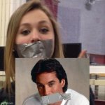 Duct Tape Gag | image tagged in duct tape gag | made w/ Imgflip meme maker