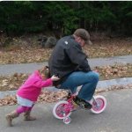 Daddy baby learn