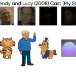 Wendy and Lucy (2008) Cast (My Style) | image tagged in wendy and lucy 2008 cast my style,meme,memes,wendy and lucy,spoof cast,characters | made w/ Imgflip meme maker
