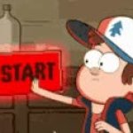 Start Button GIF Template
