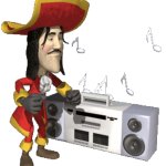 dancing pirate