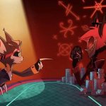 Husk vs Alastor poker template