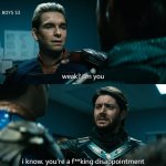 Soldier Boy vs Homelander