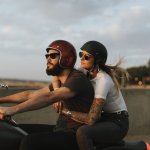 riding together
