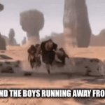 POV: Me and the boys running away from the IRS | POV: ME AND THE BOYS RUNNING AWAY FROM THE IRS | image tagged in grug | made w/ Imgflip video-to-gif maker