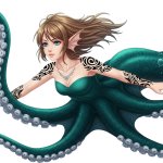 octopus lady
