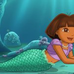 mermaid dora