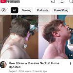 massive neck at home