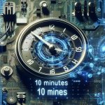 About 10 minutes A.I. work