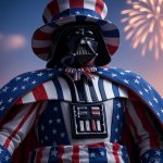 Patriotic Darth Vader