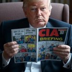Stable Genius Donald Trump CIA briefing comic book