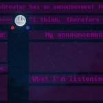 NoomTheCreator Announcement temp template