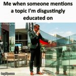 did you just say (topic i'm disgustingly educated on)? | image tagged in gifs,pizza | made w/ Imgflip video-to-gif maker