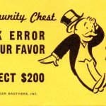 Bank Error Collect $200 Monopoly