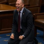 Hakeem Jeffries chucking a wobbly
