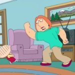 Lois beating up stewie GIF Template