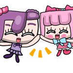 Ariaping & Gina High-Fiving template