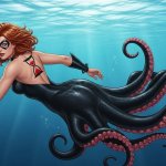black octopus