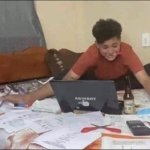 Guy doing everything