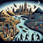 Assyria represented a dominant empire, often oppressive, and the