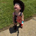 Crying patriot