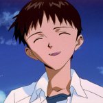 shinji happy