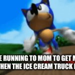GOTTA GO FAST | ME RUNNING TO MOM TO GET ME MONEY WHEN THE ICE CREAM TRUCK PULLS UP: | image tagged in gifs,childhood | made w/ Imgflip video-to-gif maker