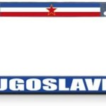 Yugoslavia license plate | image tagged in yugoslavia license plate,yugoslavic,slavic lives matter | made w/ Imgflip meme maker