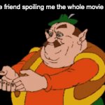 It ain't enjoyable no more | that one friend spoiling me the whole movie be like: | image tagged in gifs,memes,funny,that one friend,spoilers,morshu fast | made w/ Imgflip video-to-gif maker