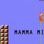 Mario ouch GIF Template