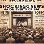 What SHOCKING NEWS happened in 1941?