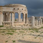 Roman temple at Leptis Magna meme