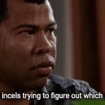chad is watching | colorblind incels trying to figure out which pill to take | image tagged in gifs,incel,redpill | made w/ Imgflip video-to-gif maker