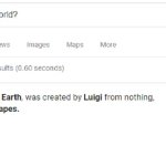 luigi created the world