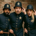 Keystone Cops Kash Patel Coconut Dan & Pam Bondi