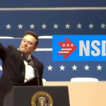 Elon Musk's New Super Duper American Party (NSDAP) meme