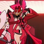 Alastor is smiling