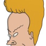 Beavis - head face