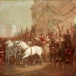 Roman triumph procession