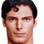 Superman head face neck