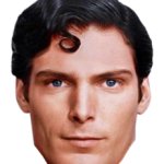 Superman head face