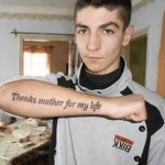 thenks mather for my life